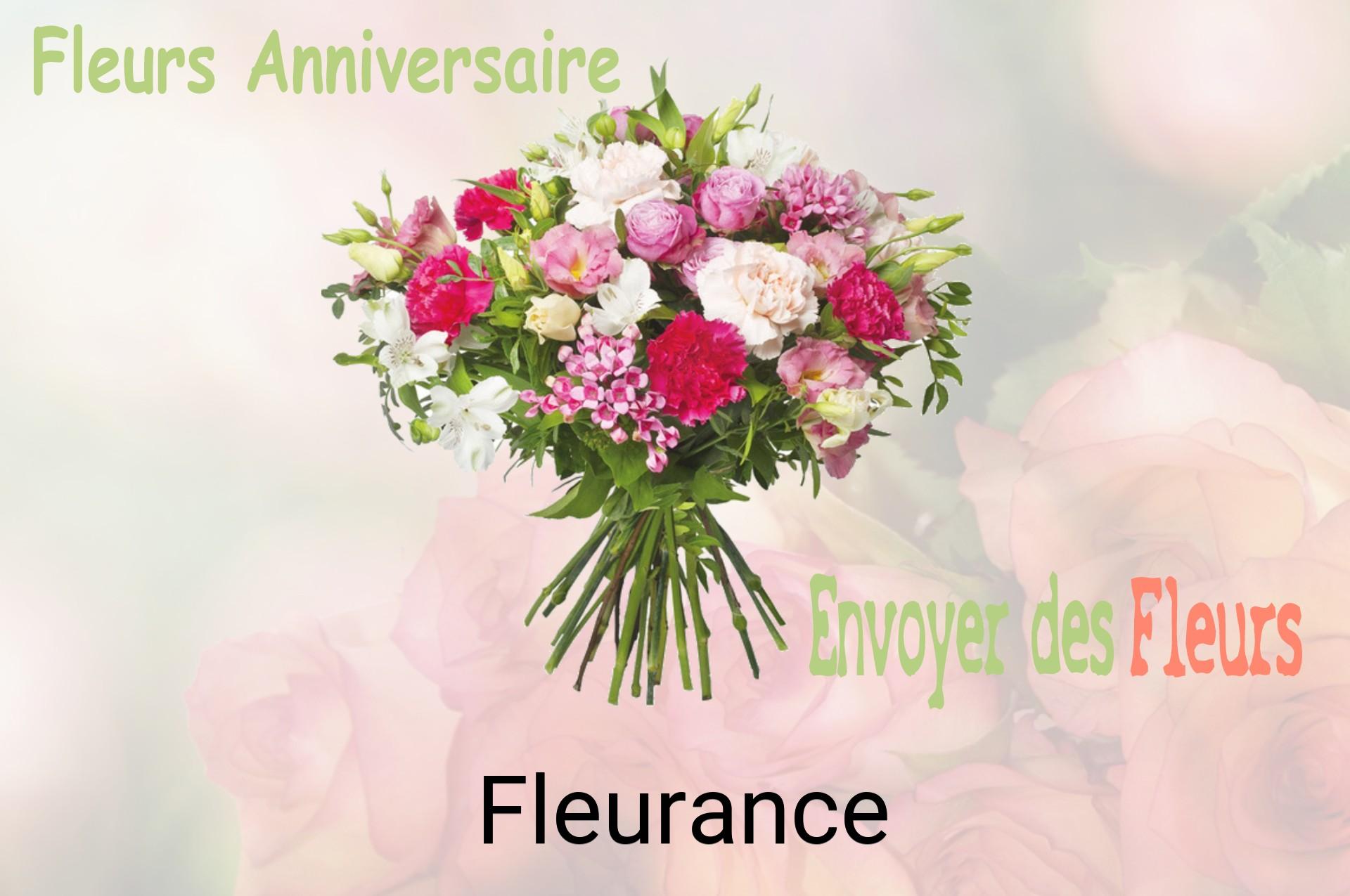 Bouquet de fleurs d’anniversaire livré à Fleurance